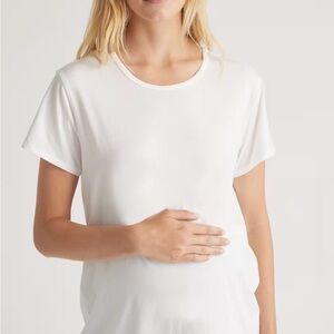 Quince maternity 2 pack Crewneck tee